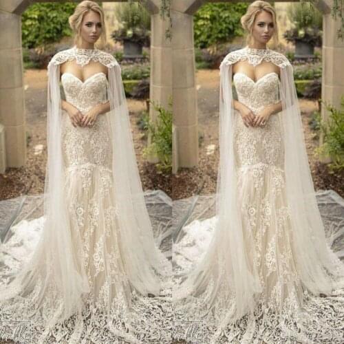 2021 Garden Wedding Dresses Off Shoulder Full Lace Appliques Bridal Gowns Real Images Vestidos De Noiva Country Wedding Dress