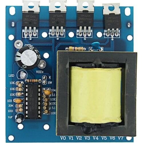 500W DC 12V 16V To AC 18V 0-220V-380V DC To AC Inverter Boost Step Up Board Converter Transformer Low Power Consumption