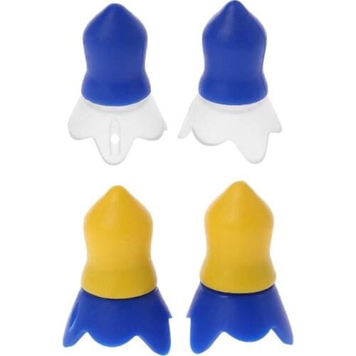1 Pair Silicone Flight Earplugs Noise Cancelling Reusable Ear Plugs For Airplanes Hearing Protection