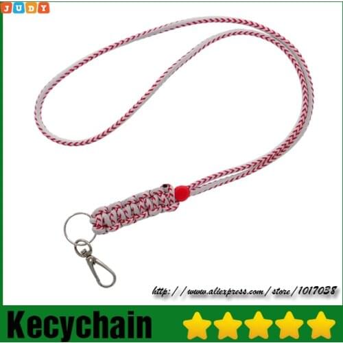 Baseball Lanyard In Neck With Claw Clasp ID Badge Holder Keychain Chain Strap Free DHL
