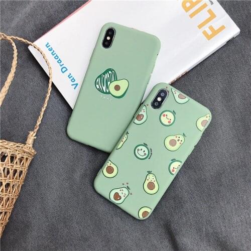Aguacate funda para teléfono para vivo Y83 Y85 YI7 Y11 Y12 Y15 Caramelo Suave de silicona TPU funda para vivo Y5s Y19 Z5 U3