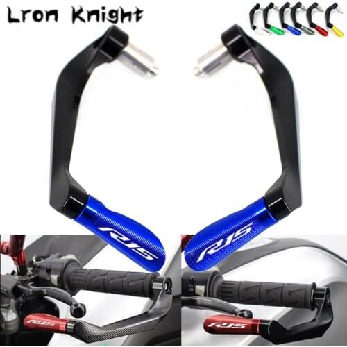 For YAMAHA YZF-R15 YZFR15 YZF R15 V3 2017 2018 Motorcycle 7/8" 22mm CNC Handlebar Grips Brake Clutch Levers Guard Protector