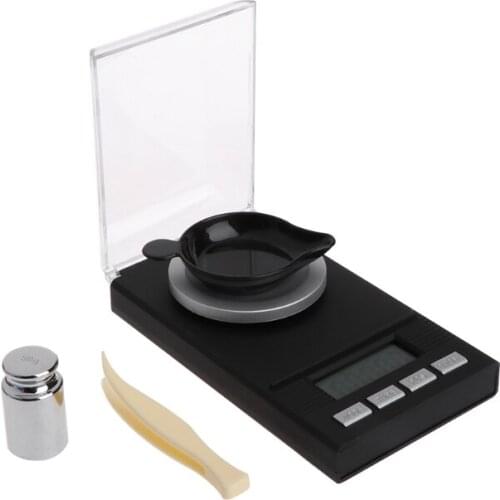 50g/0.001g Mini Digital LCD Electronic Gram Jewellery Gold Weighing Pocket Scale