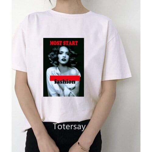 Women Novelty t-shirt Fashion Harajuku Beautiful Girl Print t shirt Ladies Summer female tshirt Women Clothing Wholesale