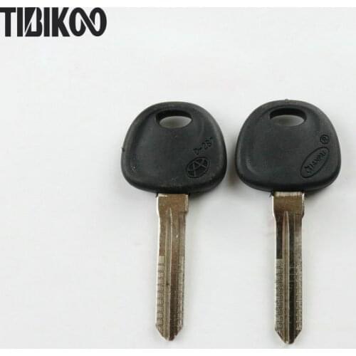Engraved Line HY16 scale Shearing Teeth Key Blade for Hyundai Elantra blank car key for Kia can not put chip