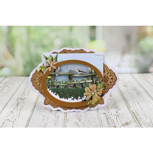 Flower and Birds Metal Cutting Dies for DIY Scrapbooking Crafts Dies Cut Stencils Maker Photo Album Template Handmade Decoration