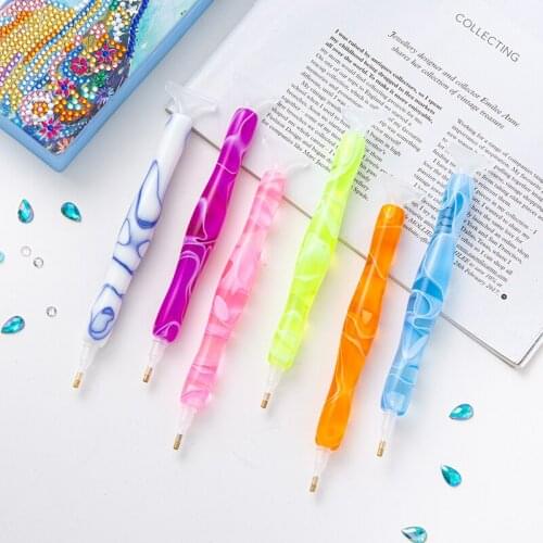 1 Set Multifunction Crystal 5D Diamond Painting Point Drill Pen Diamond Painting Accessories Tools Diamond Painting Resin Pen