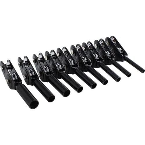 Double Roller Fishing Rod Guide Tip Durable Pulley Ring Rod Guide Tips Sea Fishing Boat Trolling Tools Accessories