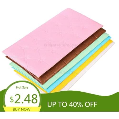 PE Foam Wall Stickers Living Room Bed room Wall Covering DIY Self adhesive Brick Wallpaper for Wall Waterproof