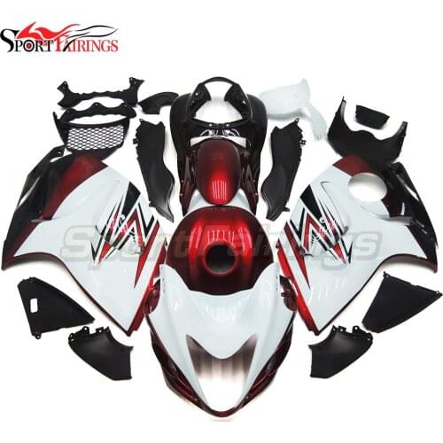 Fairings For Suzuki GSXR1300 08 2009 2010 11 12 13 2014 2015 16 2008 - 2016 Injection ABS Motorcycle Fairing Kits White Red New
