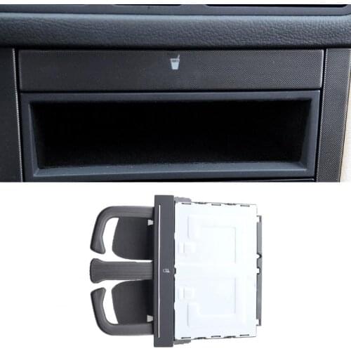 Cup holder wear-resistant replacement electroplated silver foldable beverage cup holder for Volkswagen Bora подстаканник в авто