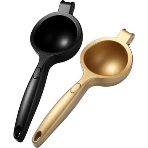 Manual Juicer with Thread Pressing Groove Uniform Mesh Hanging Hole Fruit Squeezer Tool