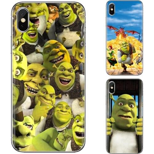 Clear Silicone Phone Case Cartoon Moive Shrek Coon For Samsung Galaxy A10 A40 A50 A70 A3 A5 A7 A9 A8 A6 Plus 2018 2015 2016 2017