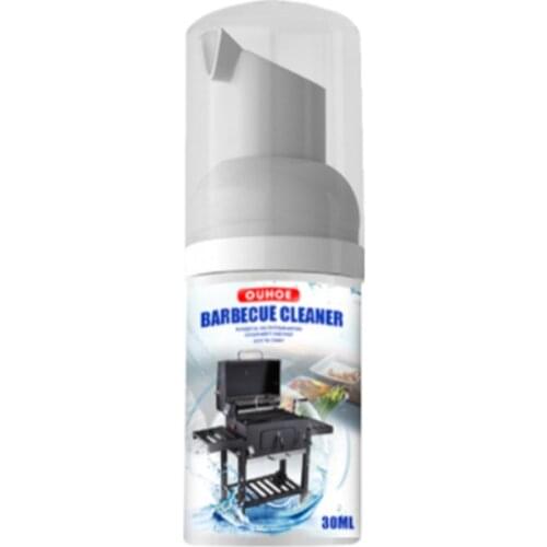 30ml/100ml BBQ Grill Cleaner Barbecue Cleaner Range Hood Pan Grill Frying Pan Heavy Oil Decontamination Agent