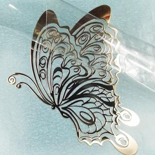 Custom electro forming nickel metal sticker,Customized fashion shiny gold metal decorative logo label sticker