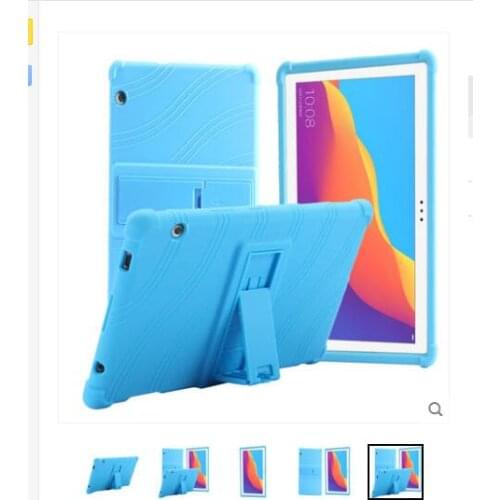 For Huawei T5 10 Ultra Slim Soft Silicone+PC Back Cover Tablet shell For Huawei Mediapad T5 10 AGS2-W09/L09/L03/W19 10.1"+pen