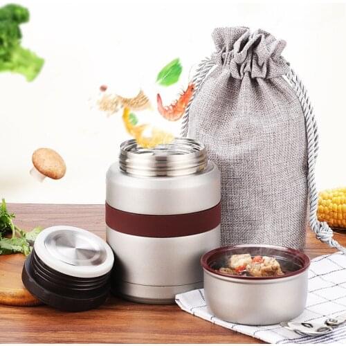 Stainless steel vacuum stewing pot thermos cup outdoor sports pot Festival department store gift net red water cup