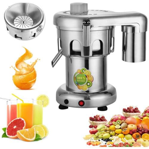WF-A3000 110V/220V Commercial Fruit Vegetable Juice Extractor Heavy Duty Stainless Steel Juicer Squeezer