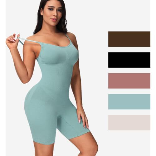 Bodysuit Shapewear Women Full Body Shaper Corrective Panties Tummy Buttock Hip Bum Lifter Slimming Sheath Woman Flat Belly 2021