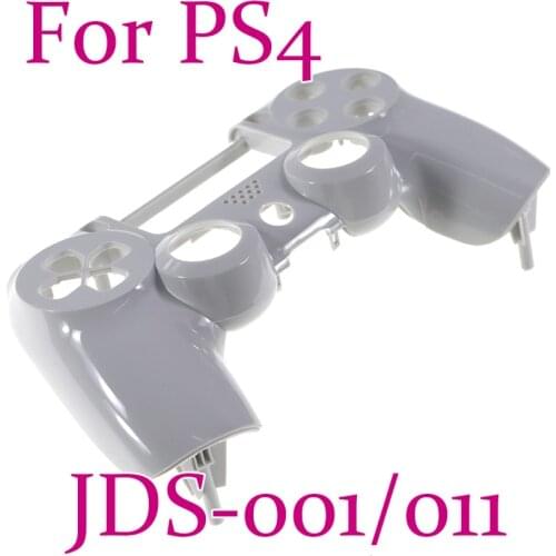 1PC FOR PS4 JDS 001 011 JDM 001 shell Top Front Housing Wireless for ps4 Chrome Plastic Front Protective Shell case