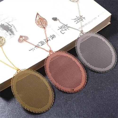 1pc New DIY Craft Cross Stitch Bookmark Metal Silver Golden Needlework Embroidery Crafts Counted Cross-Stitching Kit