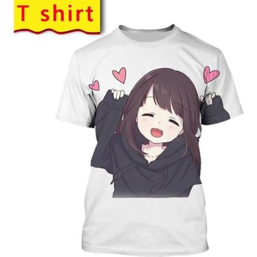 LIASOSO Graphic T-shirts Mens Summer Casual Fitness Street Hip Hop Shirt Harajuku Kawaii Clothing Customized Products