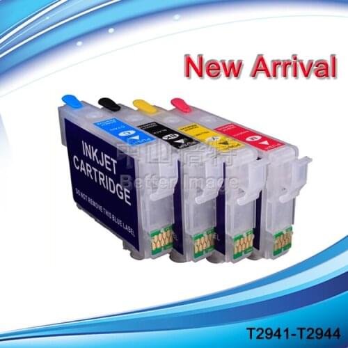 INK WAY T2941-T2944 Refillable ink cartridge for WF-2630 WF-2650 WF-2660 with ARC