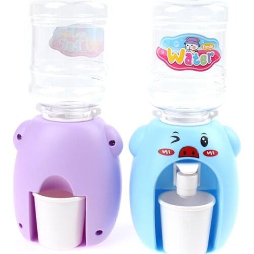 Mini Drink Water Dispenser Toy Kitchen Play House Toys For Children Game Toys