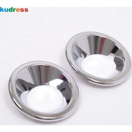 Front Foglight Cover Trim For Land Rover Discovery 3 2005 2006 2007 2008 2009 2010 Chrome Fog Light Lamp Frame Car Styling 2pcs