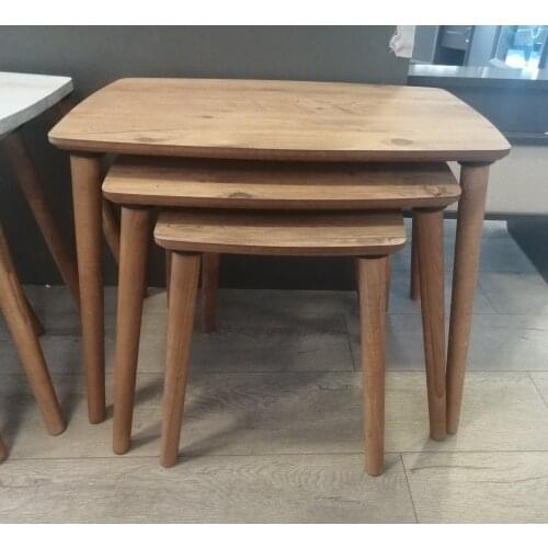 2021 new model medium tripod 3 pcs coffee table luxury coffee table turkiyede manufactured