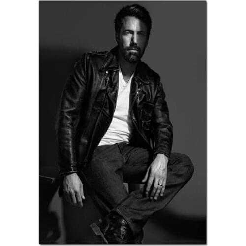 Custom High Quality Ben Affleck Actor Painting Wall Canvas Poster Cloth Print DIY Fabric Poster 20x30cm,27x40cm,30x45cm