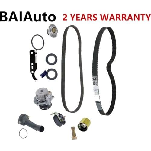 Engine Timing Belt&Hydraulic Tensioner Belt Water Pump Set For VW Golf Bora For Audi A3 A4 A6 TT 1.8T 20V 06B109119A 06B109244