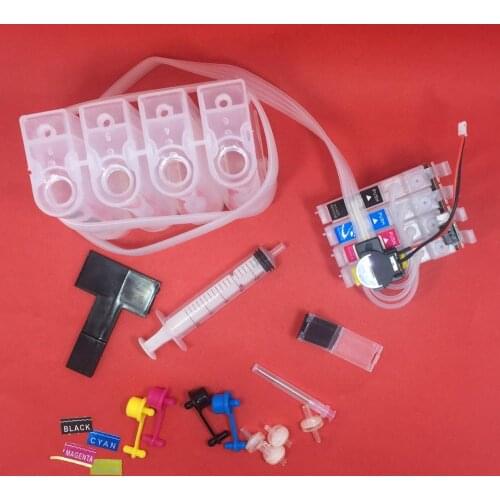 YOTAT Empty CISS ink cartridge T2521 T2522 T2523 T2524 for Epson WorkForce WF-3620 WF-3640 WF-7610 WF-7620 WF-7110