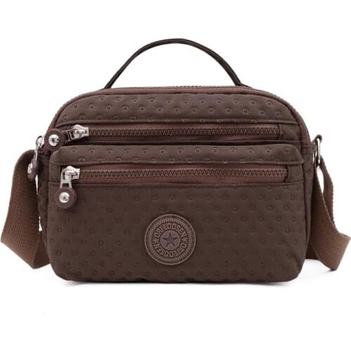 Women Fashion High Quality Nylon Shoulder Bag for Femal Purse Small Womens Crossbody Shoulder Bag Handbag Messenger Bag