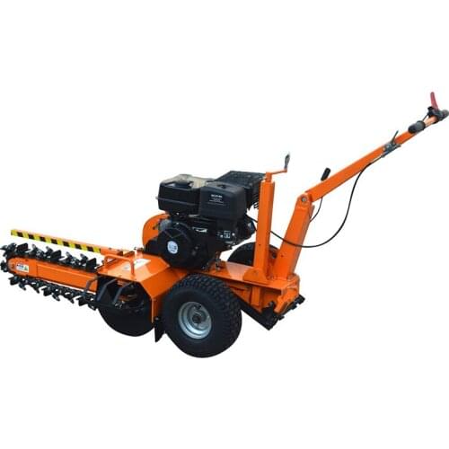 Mini Motor Trencher Gasoline Engine Farmland Garden Agriculture Machine