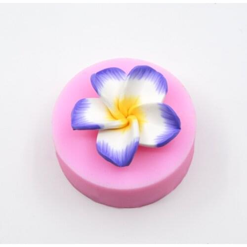 3D Flower Handmade Soap Siliocne Mold Fondant Cake Decoration Silicone Mold Chocolate Candy Cupcake Silicone Mould
