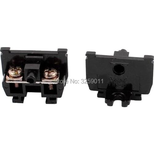 50PCS TBC-20A Suyep 20A/600V Rail Mounted Assembled Screw Terminal Block Cable Connector
