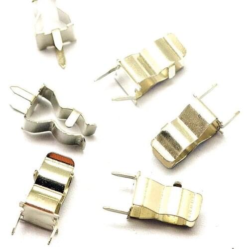 500pcs/Metal fuse clip 5*20mm fuse clip/seat fuse holder 6*30