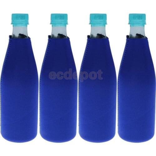 8pcs Neoprene Beer Bottle Cooler Beverage Sleeve Holder Party Favor