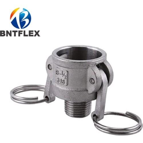 1/2" Type B Camlock Pump Adapter Coupling Female End x Male