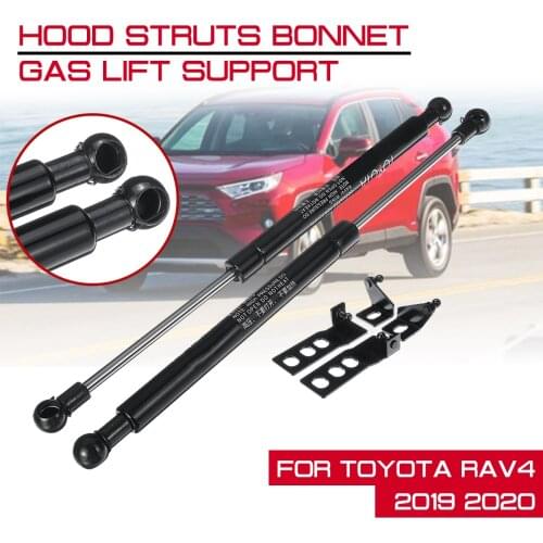 Auto Car Front Engine Refit Bonnet Hood Gas Shock Lift Strut Bars Support Rod For Toyota RAV4 2019 2020