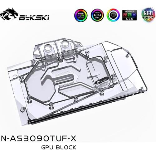 Bykski N-AS3090TUF-X GPU Block for ASUS TUF RTX3090 3080