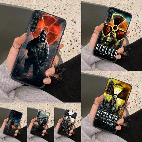 Game STALKER Phone case For Xiaomi Redmi Note 7 7A 8 8T 9 9A 9S 10 K30 Pro Ultra black 3D cell cover luxury funda tpu bumper