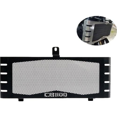 DHBH-Stainless Steel Motorcycle Radiator Grille Guard Protector Cover for Honda Cb1100 2013-2018 Water Cooler Protection