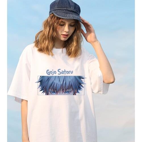 Jujutsu Kaisen T-shirt Top Casual Tshirt Summer Women Tshirts Tee Harajuku Shirt Clothing
