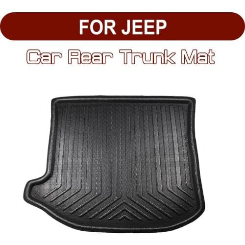 Car Rear Trunk Boot Mat Floor Mats Carpet Anti Mud Cargo For Jeep Compass / Grand Ckerokee / Wrangler / Cherokee / Renegade