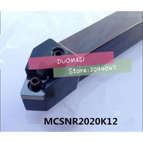 MCSNR2020K12 CNC Turning Tool Holder External Turning Tool Metal Lathe Cutting Tools MCSNR/L type