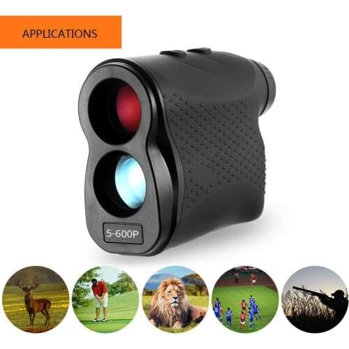 Monocular Rangefinder Golf Scope Yards Measure Digital Optic Distance Meter Range Finder For Golf Sport, Hunting, Survey