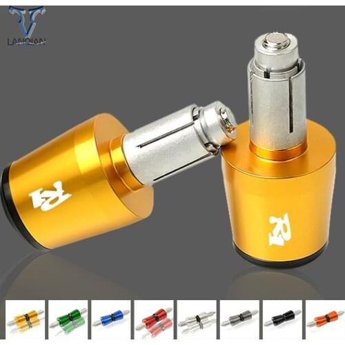 Motorcycle Handle Bar End Grips Cap Caps Plug Slider For YAMAHA R1 YZF R1 YZFR1 1999 2000 2001 2002 2003