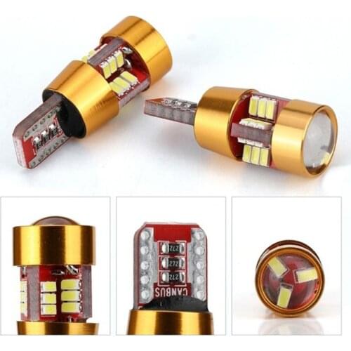 T10 3014 27SMD Light Car LED Light Bulbs Promise Show Wide Light Decoding 12V